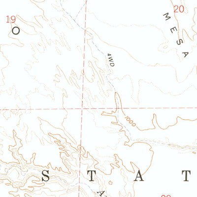 United States Geological Survey Arroyo Tapiado, CA (1959, 24000-Scale) digital map
