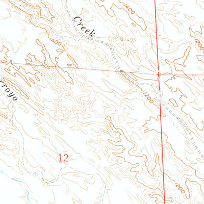 United States Geological Survey Arroyo Tapiado, CA (1959, 24000-Scale) digital map