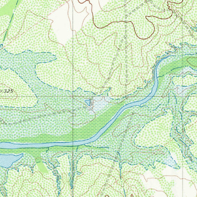 United States Geological Survey Arroyo Veleno, TX (1980, 24000-Scale) digital map