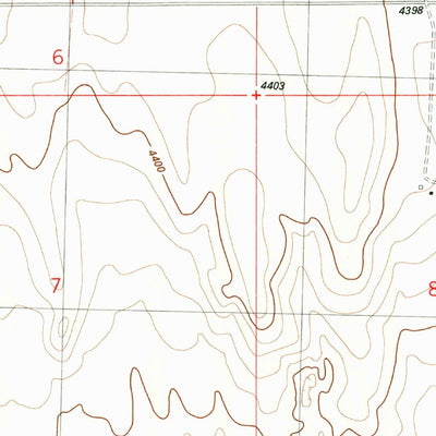 United States Geological Survey Arsenic Lake, CO (1982, 24000-Scale) digital map
