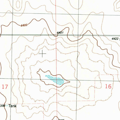 United States Geological Survey Arsenic Lake SW, CO (1982, 24000-Scale) digital map