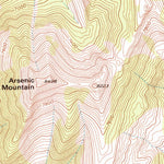 United States Geological Survey Arsenic Mountain, MT (1958, 24000-Scale) digital map