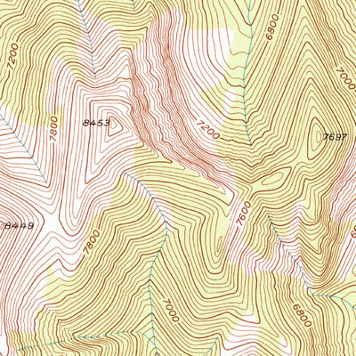 United States Geological Survey Arsenic Mountain, MT (1958, 24000-Scale) digital map