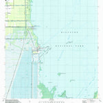 United States Geological Survey Arsenicker Keys, FL (1988, 24000-Scale) digital map