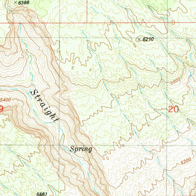 United States Geological Survey Arsons Garden, UT (1983, 24000-Scale) digital map