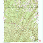 United States Geological Survey Artemas, PA-MD-WV (1950, 24000-Scale) digital map