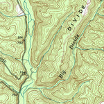 United States Geological Survey Artemas, PA-MD-WV (1950, 24000-Scale) digital map