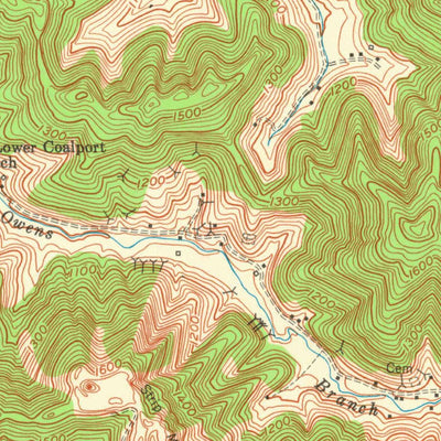 United States Geological Survey Artemus, KY (1952, 24000-Scale) digital map