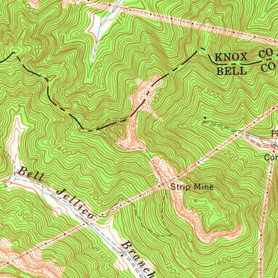 United States Geological Survey Artemus, KY (1974, 24000-Scale) digital map