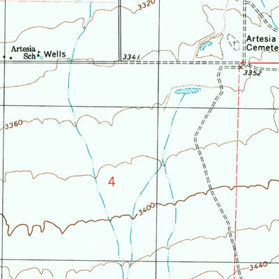United States Geological Survey Artesia, AZ (1996, 24000-Scale) digital map