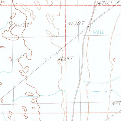 United States Geological Survey Artesia Lake, NV (1986, 24000-Scale) digital map