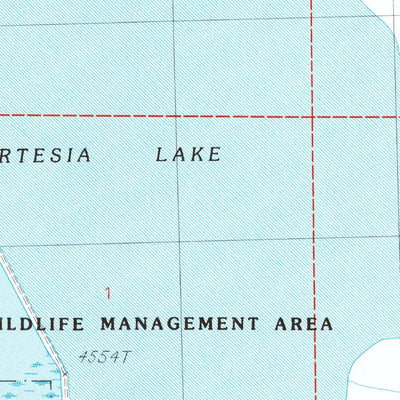 United States Geological Survey Artesia Lake, NV (1986, 24000-Scale) digital map