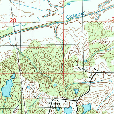 United States Geological Survey Artesia, MS (1987, 24000-Scale) digital map