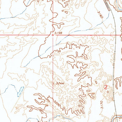 United States Geological Survey Artesia NE, AZ (1966, 24000-Scale) digital map