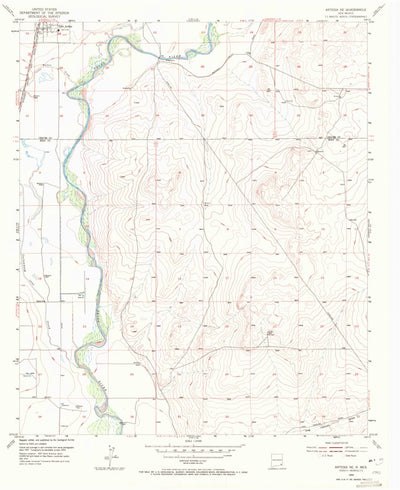 United States Geological Survey Artesia NE, NM (1955, 24000-Scale) digital map