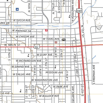 United States Geological Survey Artesia, NM (2023, 24000-Scale) digital map