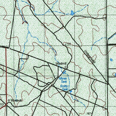 United States Geological Survey Artesia Wells, TX (2001, 50000-Scale) digital map