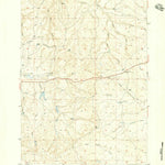 United States Geological Survey Artesian Draw, WY (1954, 24000-Scale) digital map