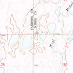 United States Geological Survey Artesian NE, SD (1971, 24000-Scale) digital map