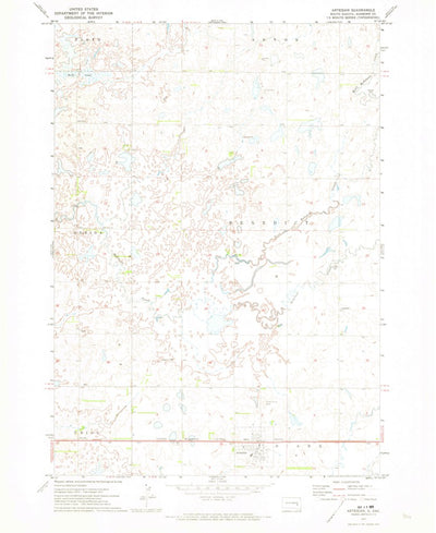 Artesian, SD (1971, 24000-Scale) Map by United States Geological Survey ...