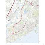 United States Geological Survey Arthur Kill, NY (2023, 24000-Scale) digital map