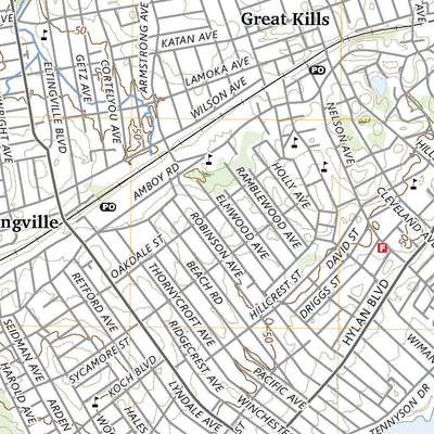 United States Geological Survey Arthur Kill, NY (2023, 24000-Scale) digital map