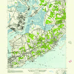 United States Geological Survey Arthur Kill, NY-NJ (1947, 24000-Scale) digital map