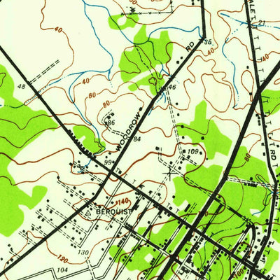 United States Geological Survey Arthur Kill, NY-NJ (1947, 24000-Scale) digital map