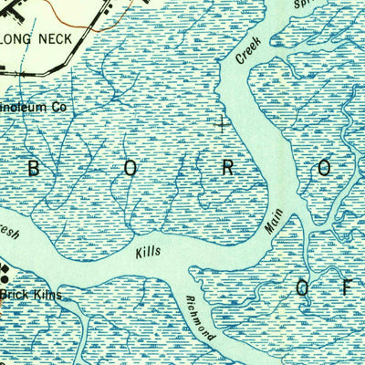 United States Geological Survey Arthur Kill, NY-NJ (1947, 24000-Scale) digital map