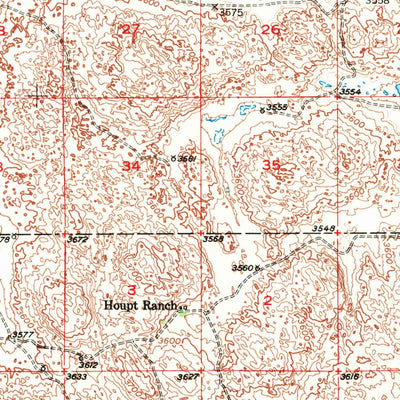 United States Geological Survey Arthur, NE (1949, 62500-Scale) digital map