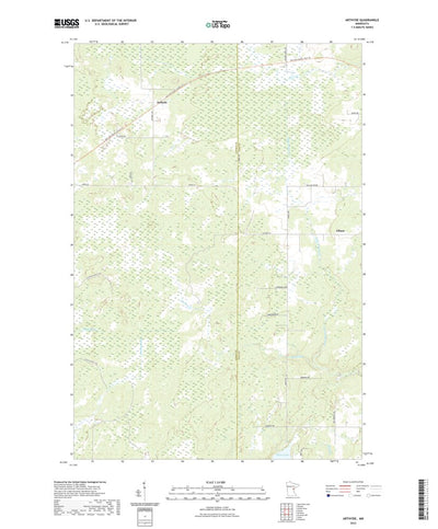 United States Geological Survey Arthyde, MN (2022, 24000-Scale) digital map