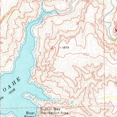 United States Geological Survey Artichoke Butte NE, SD (1970, 24000-Scale) digital map
