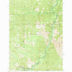 United States Geological Survey Artillery Dome, ID (1990, 24000-Scale) digital map