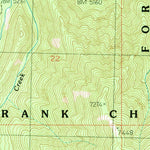 United States Geological Survey Artillery Dome, ID (1990, 24000-Scale) digital map
