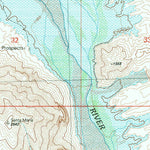 United States Geological Survey Artillery Peak, AZ (1990, 24000-Scale) digital map