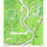 United States Geological Survey Artonish, MS-LA (1954, 62500-Scale) digital map