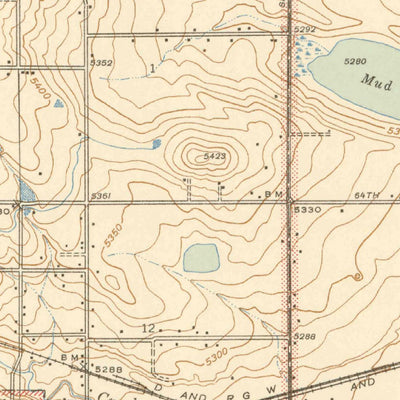 United States Geological Survey Arvada, CO (1941, 31680-Scale) digital map