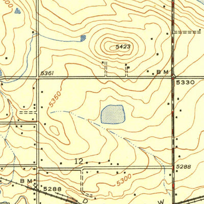 United States Geological Survey Arvada, CO (1950, 24000-Scale) digital map