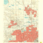 United States Geological Survey Arvada, CO (1957, 24000-Scale) digital map