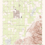 United States Geological Survey Arvin, CA (1992, 24000-Scale) digital map
