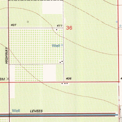 United States Geological Survey Arvin, CA (1992, 24000-Scale) digital map