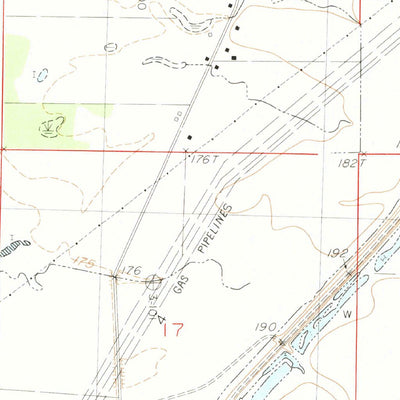 United States Geological Survey Asa, MS (1983, 24000-Scale) digital map