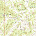 United States Geological Survey Asa, MS (1983, 24000-Scale) digital map