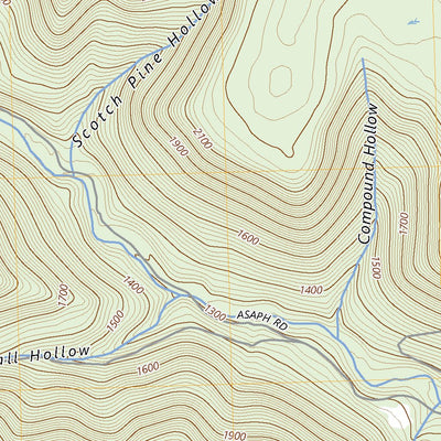 United States Geological Survey Asaph, PA (2023, 24000-Scale) digital map