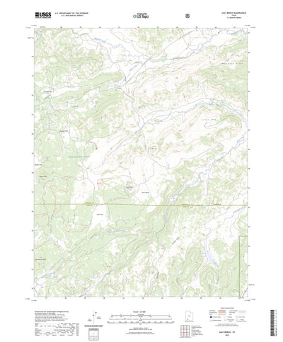 United States Geological Survey Asay Bench, UT (2023, 24000-Scale) digital map