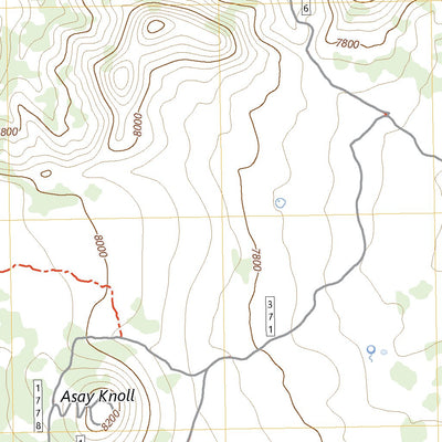 United States Geological Survey Asay Bench, UT (2023, 24000-Scale) digital map