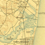 United States Geological Survey Asbury Park, NJ (1893, 62500-Scale) digital map
