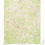 United States Geological Survey Asbury, WV (1964, 24000-Scale) digital map