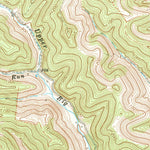 United States Geological Survey Asbury, WV (1964, 24000-Scale) digital map