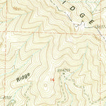 United States Geological Survey Ascension Mountain, CA (1992, 24000-Scale) digital map